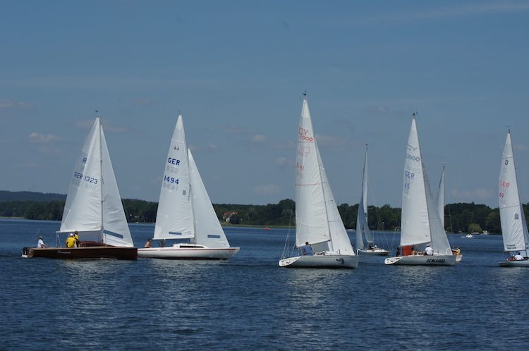 Foto einer Regatta